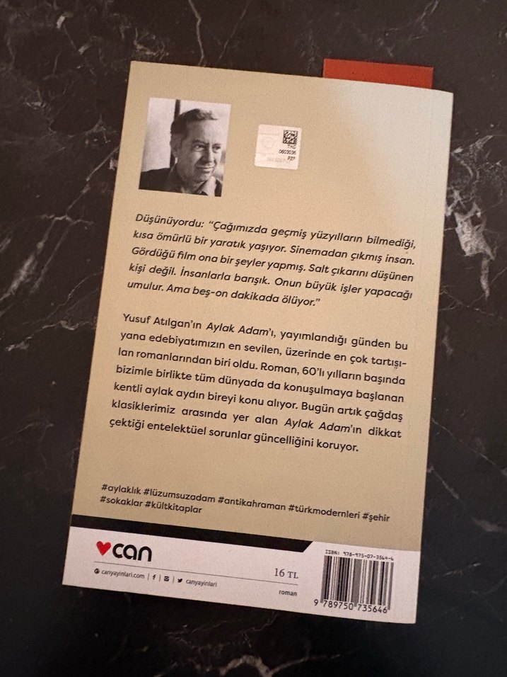 Aylak Adam - Yusuf Atılgan (5. Baskı) - Görsel 2