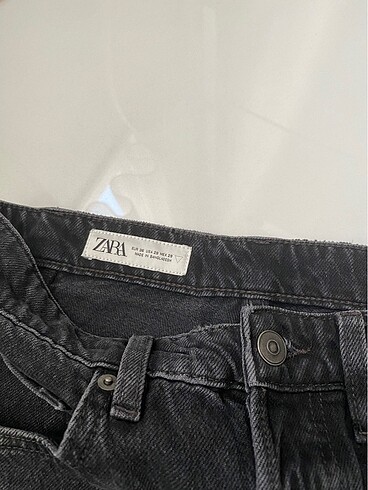 29 Beden gri Renk zara straight jean