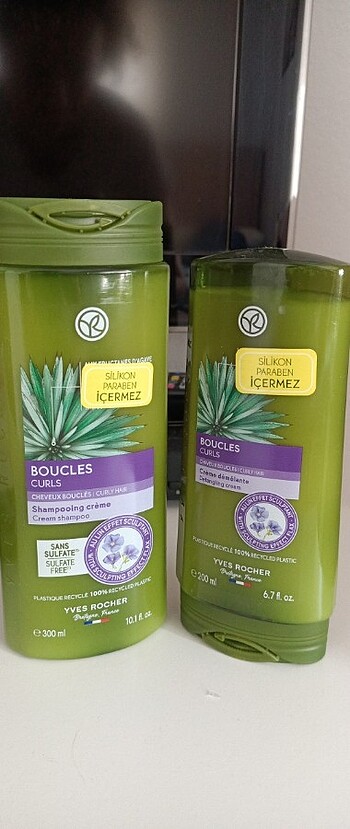 Yves Rocher şampuan ve kremi