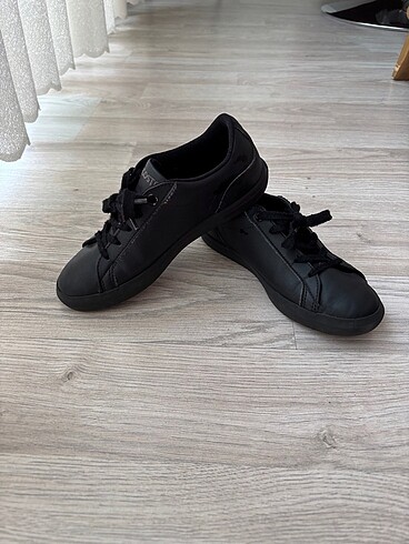 31 Beden siyah Renk Lacoste sneakers spor ayakkabı