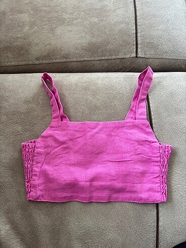 Koton kız çoçuk keten crop