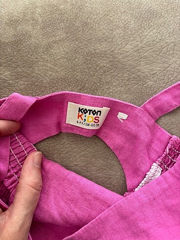 6 Yaş Beden Koton kız çoçuk keten crop