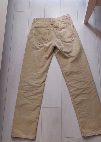 Massimo Dutti #massimo#dutti#Bej #Kadın#Süet#Pantolon