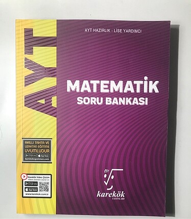 Matematik AYT Soru Bankası Karekök Yayınları