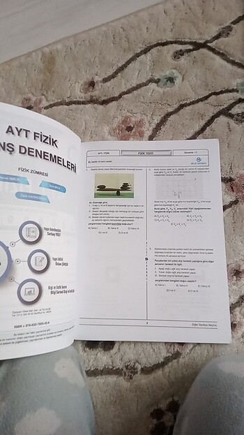  Beden Bilgi sarmal ayt fizik deneme
