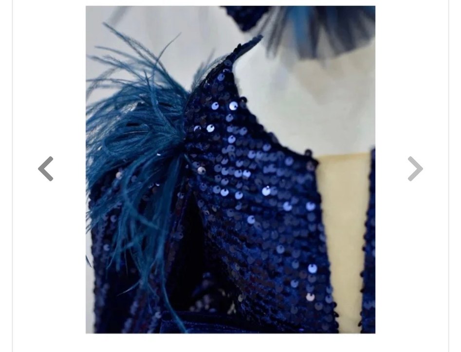 Pul payetli kız çocuk abiye - Görsel 5