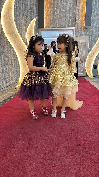 Kız çocuk kabarık abiye - Görsel 5