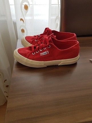 Superga superga kırmızı ayakkabı 
