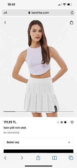 Bershka mini etek