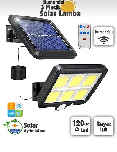 GÜNEŞ ENERJİLİ AYDINLATMA