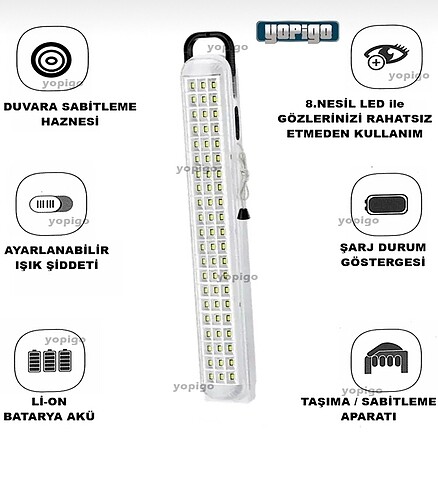 LED LAMBA 69 LEDLİ - Görsel 2