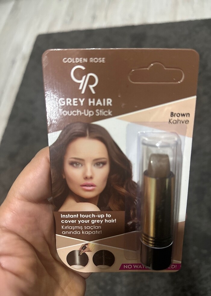 Beyaz saç kapatıcı stick - Görsel 3