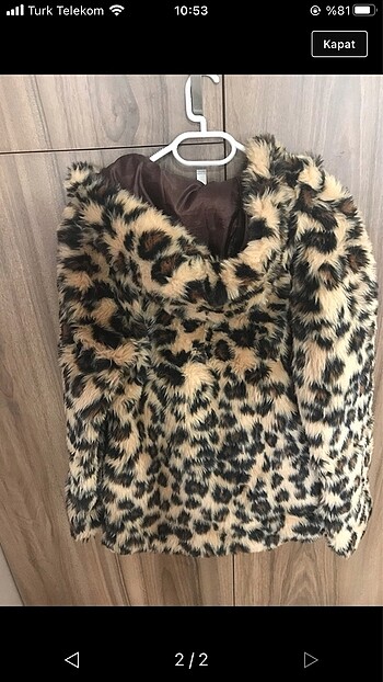 Zara Leopar kürk takas