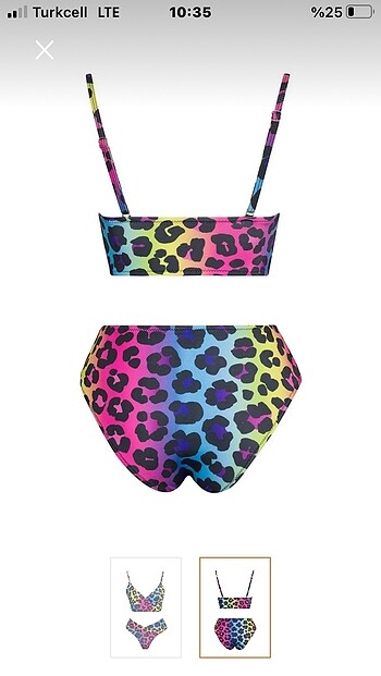 Kom Çapraz Üçgen Bikini Takımı