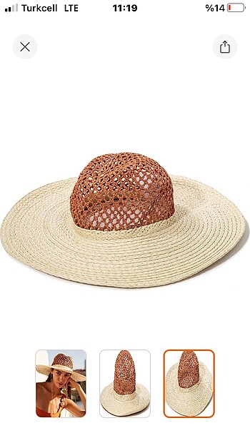 İpekyol Hasır Şapka - Görsel 2