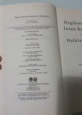 Örgütsel Açıdan İnsan Kaynakları ve Halkla İlişkiler - Görsel 3
