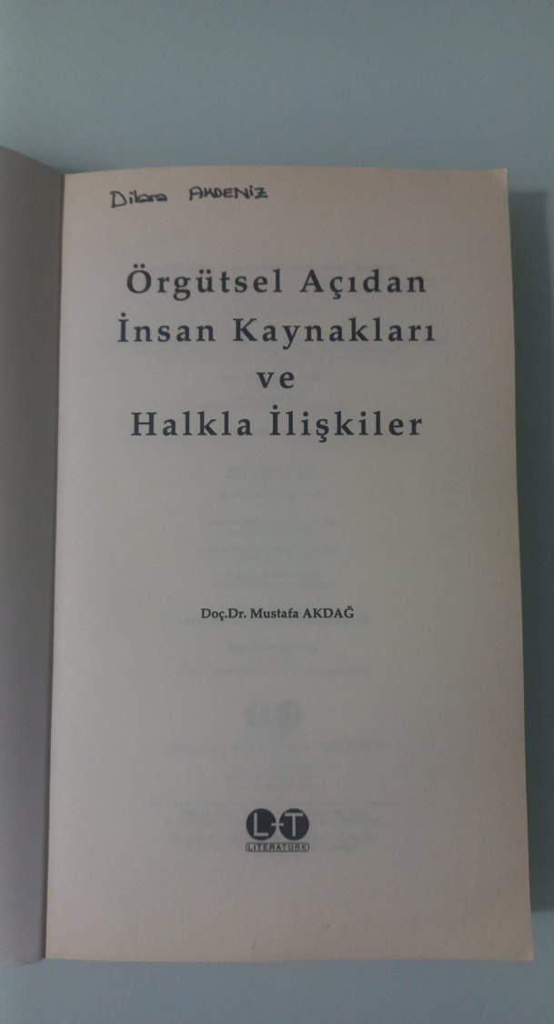 Örgütsel Açıdan İnsan Kaynakları ve Halkla İlişkiler - Görsel 2