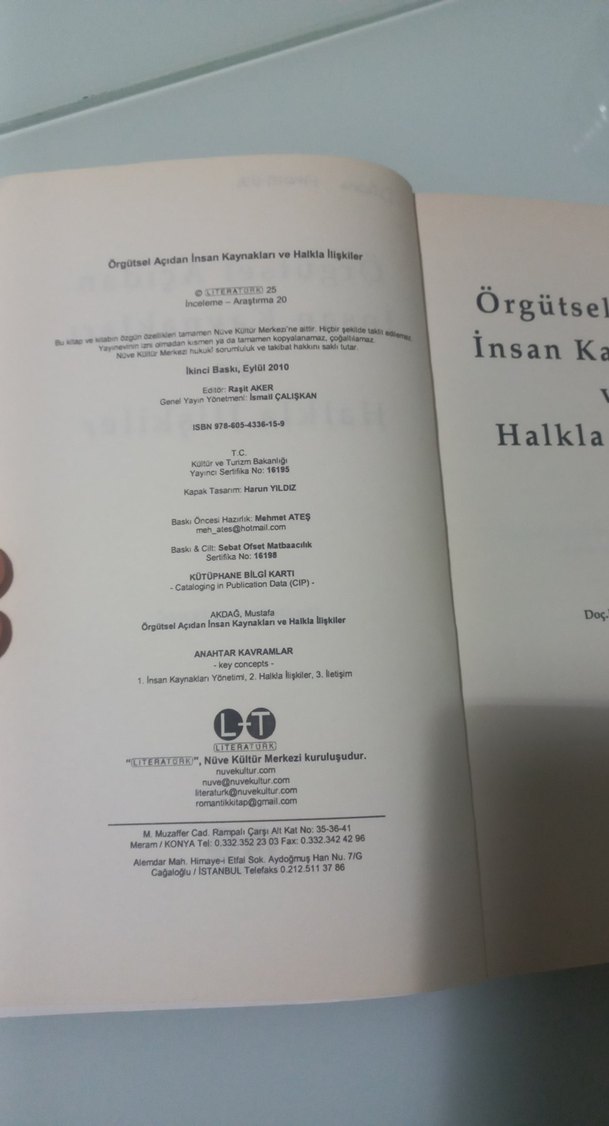 Örgütsel Açıdan İnsan Kaynakları ve Halkla İlişkiler - Görsel 3