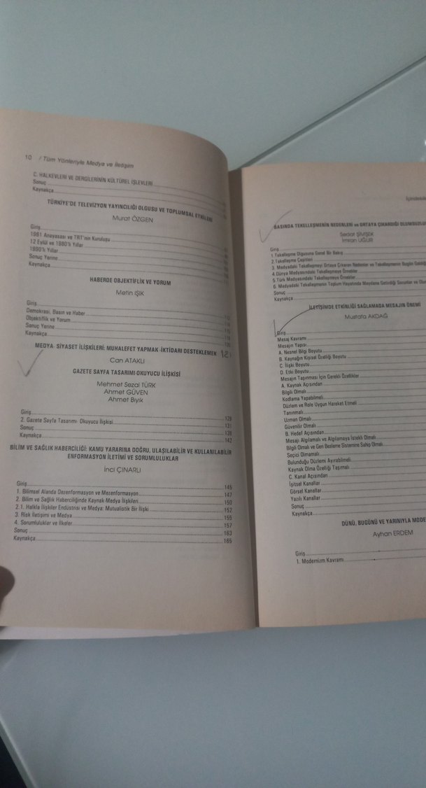 Tüm Yönleriyle Medya ve İletişim Kitabı metin ışık - Görsel 5