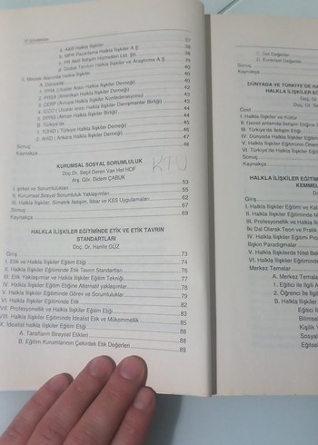 Dünden Bugüne Halkla İlişkiler Kitabı Metin ışık - Görsel 4