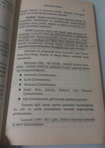 Kitle İletişim Teorilerine Giriş - Metin Işık - Görsel 8