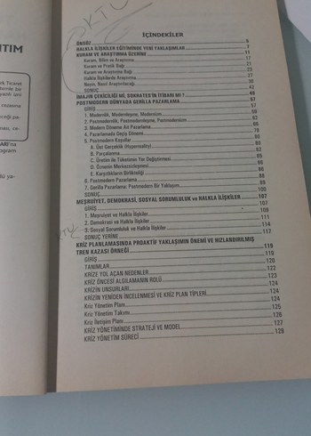 Tüm Yönleriyle Halkla İlişkiler ve Tanıtım Kitabı metin ışık - Görsel 4