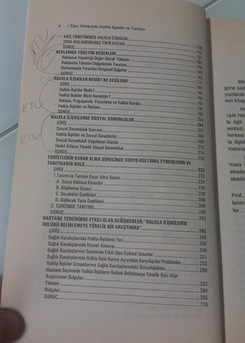 Tüm Yönleriyle Halkla İlişkiler ve Tanıtım Kitabı metin ışık - Görsel 5