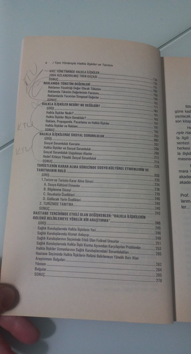Tüm Yönleriyle Halkla İlişkiler ve Tanıtım Kitabı metin ışık - Görsel 5