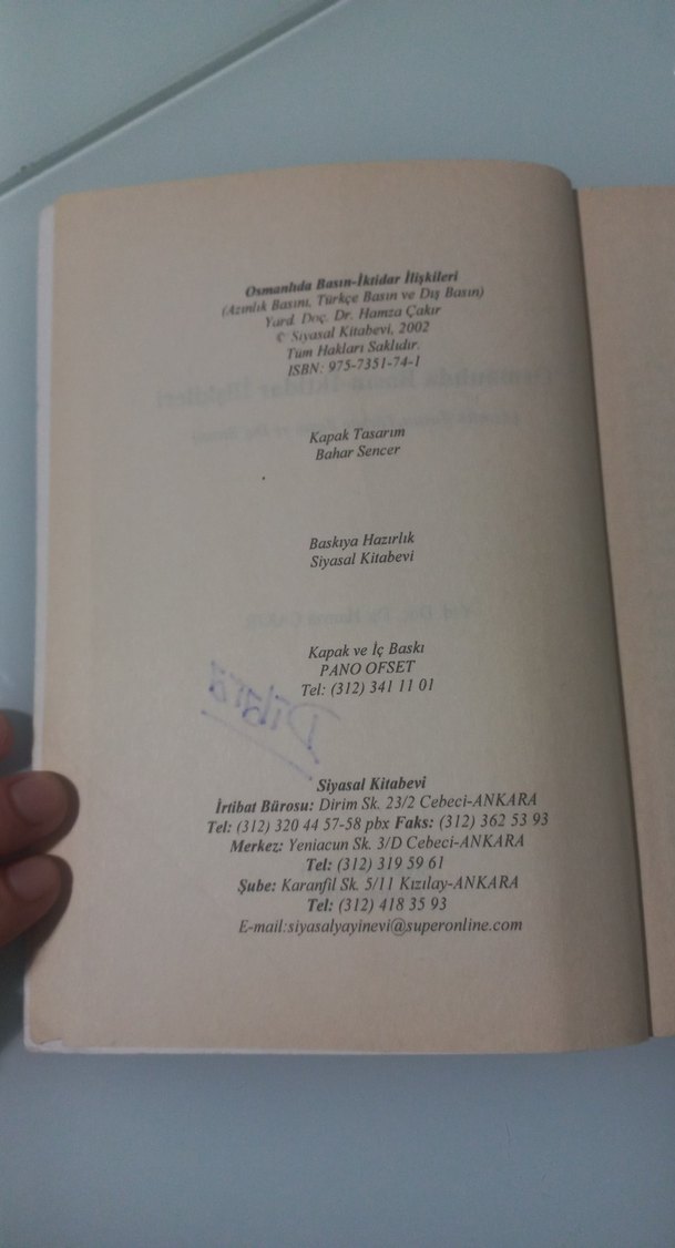 Osmanlı'da Basın ve İktidar İlişkileri Kitabı Hamza Çakır - Görsel 3