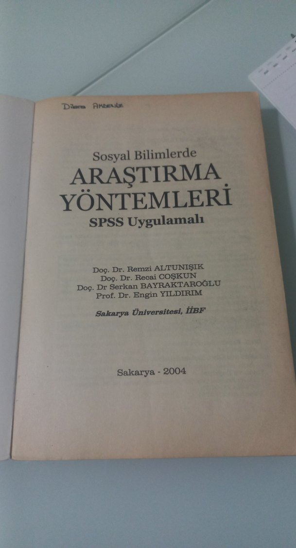 Sosyal Bilimlerde Araştırma Yöntemleri SPSS Uygulamalı Kitap - Görsel 2