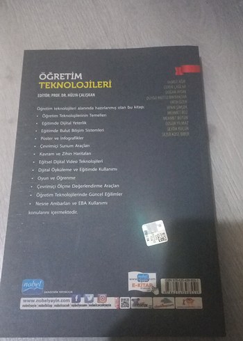 Öğretim Teknolojileri Kitabı -Hülya Çalışkan - Görsel 2