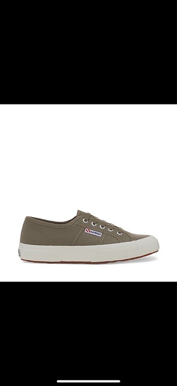 Superga Safari Yeşil Bileksiz Sneaker