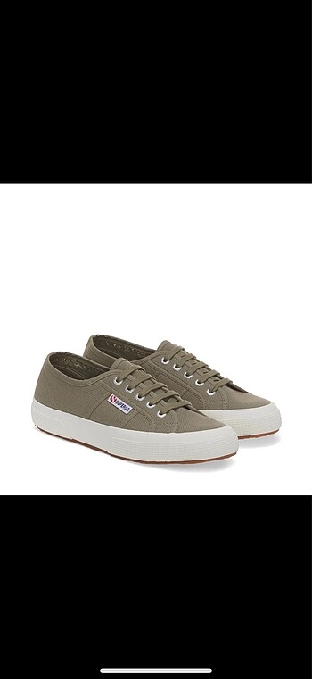 Superga Superga Safari Yeşil Bileksiz Sneaker