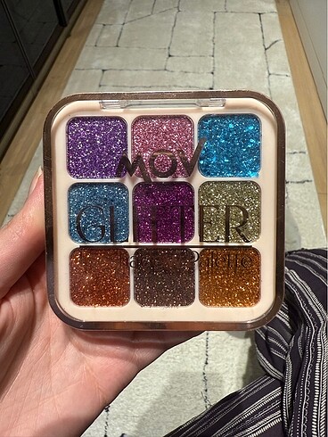 Diğer Mov Glitter No:01 9?lu Far Paleti