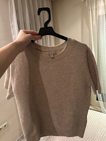 s Beden camel Renk H&M. Bluz