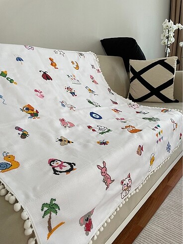 LC Waikiki Etamin bebek battaniyesi