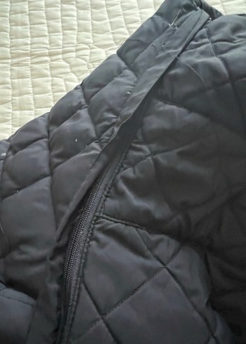 Kadın Lacivert kaz tüyü şişme kapşonlu su tutmaz  Kışlık Mont - Görsel 8