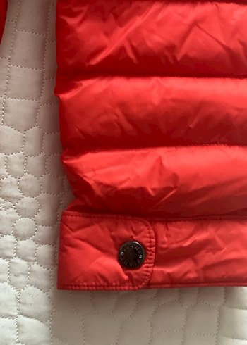 Turuncu şişme kaz tüyü Erkek Mont - Görsel 7