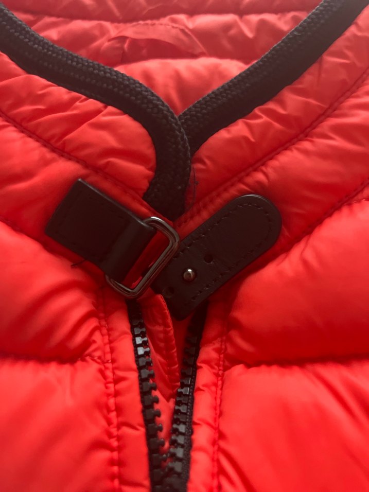 Turuncu şişme kaz tüyü Erkek Mont - Görsel 2