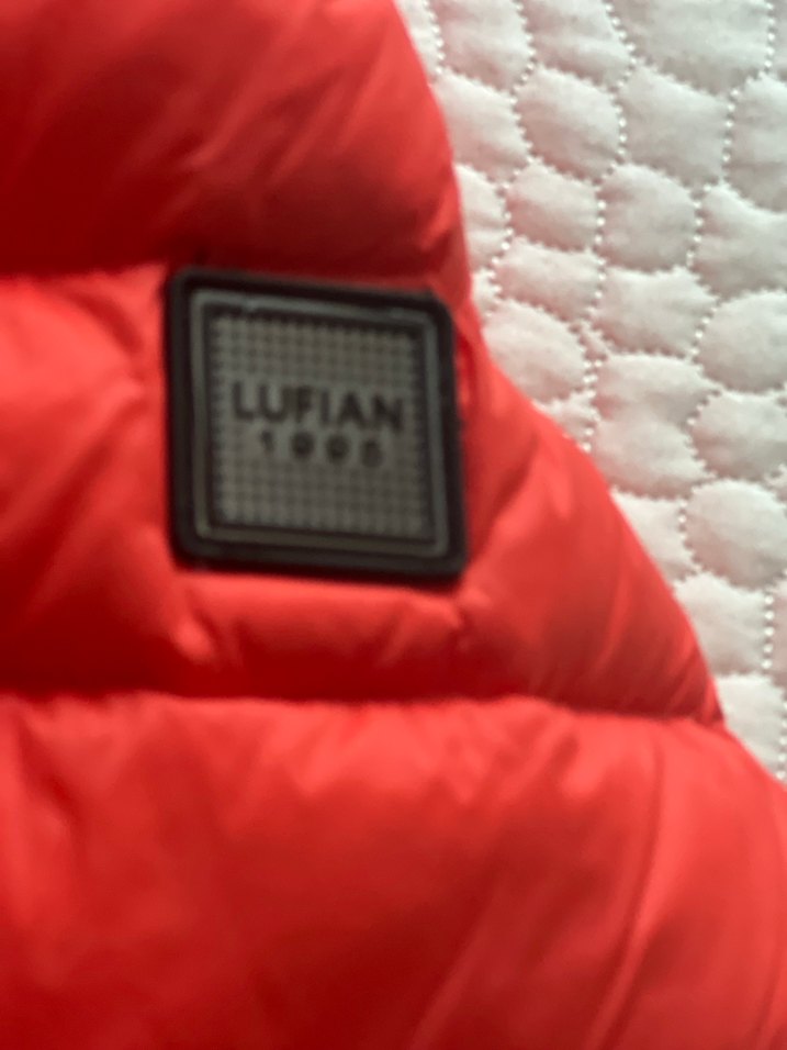 Turuncu şişme kaz tüyü Erkek Mont - Görsel 4