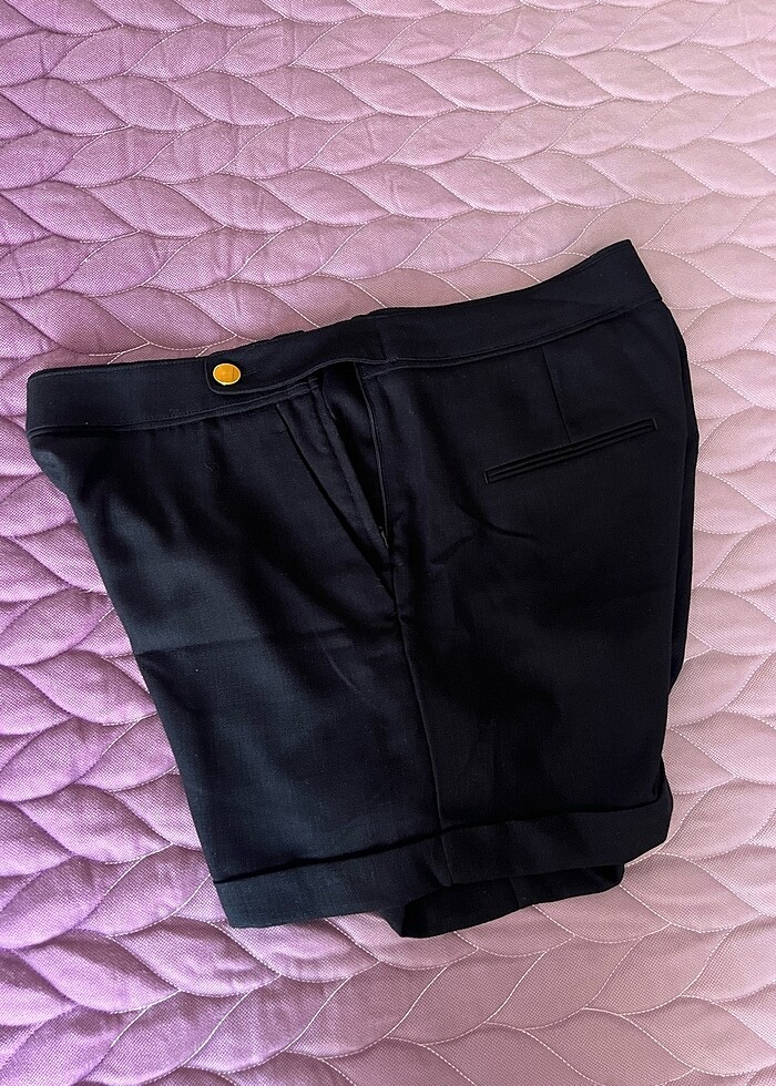 HM SİYAH ŞORT - Görsel 2