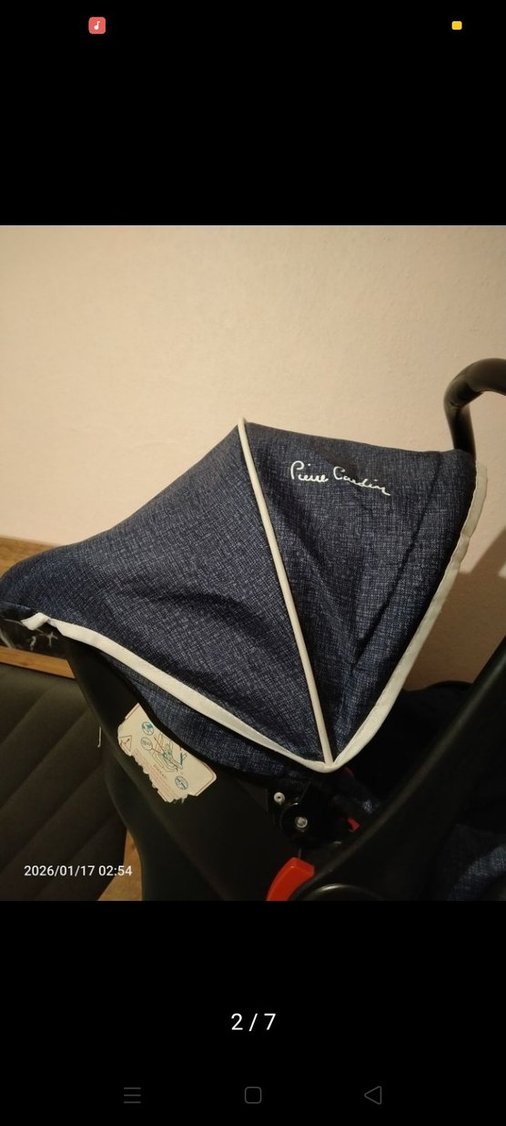 Pierre Cardin Lacivert Bebek Oto Koltuğu - Görsel 5