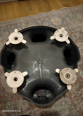 Gri Bebek Mama Sandalyesi - Görsel 4