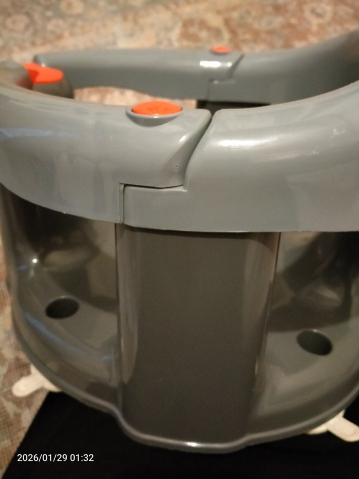 Gri Bebek Mama Sandalyesi - Görsel 3