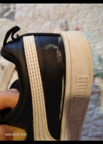 Siyah Kadın Puma Spor Ayakkabı - Görsel 2