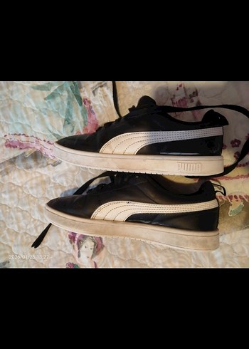 Siyah Kadın Puma Spor Ayakkabı - Görsel 3