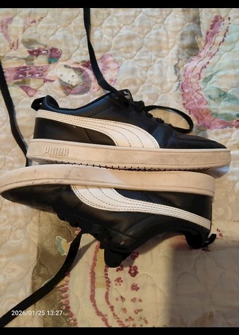 Siyah Kadın Puma Spor Ayakkabı - Görsel 7