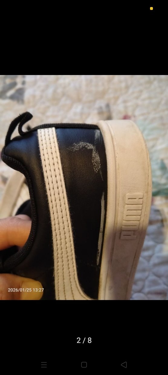 Siyah Kadın Puma Spor Ayakkabı - Görsel 2