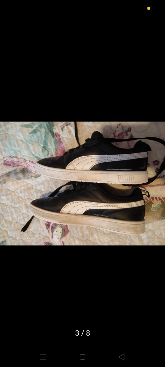 Siyah Kadın Puma Spor Ayakkabı - Görsel 3