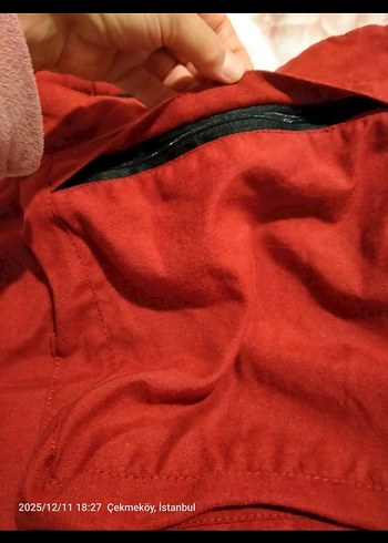 Koyu Kırmızı Bebek Taşıyıcı - Görsel 4